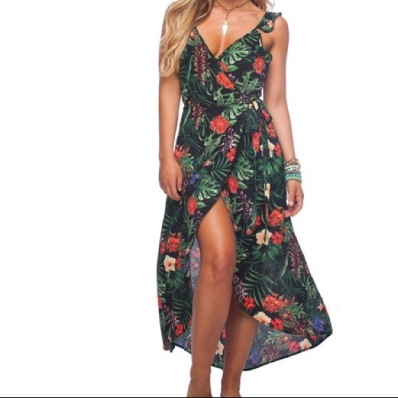 lola wrap dress